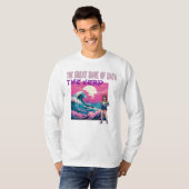 De Grote Golf Van Data T-shirt (Voorkant volledig)
