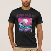 De Grote Golf Van Data T-shirt (Voorkant)