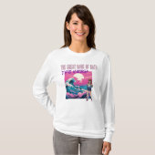 De Grote Golf Van Data T-shirt (Voorkant volledig)