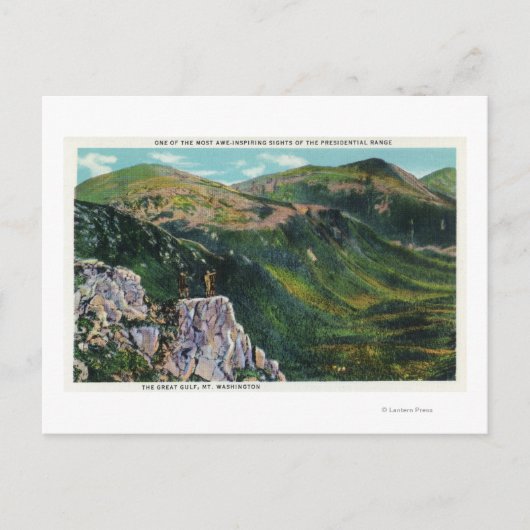 De Grote Golf van het Uitzicht van de Presidentiël Briefkaart (Voorkant)