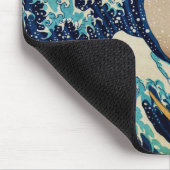 De Grote Golf van Hokusai,  Japans Muismat (Hoek)