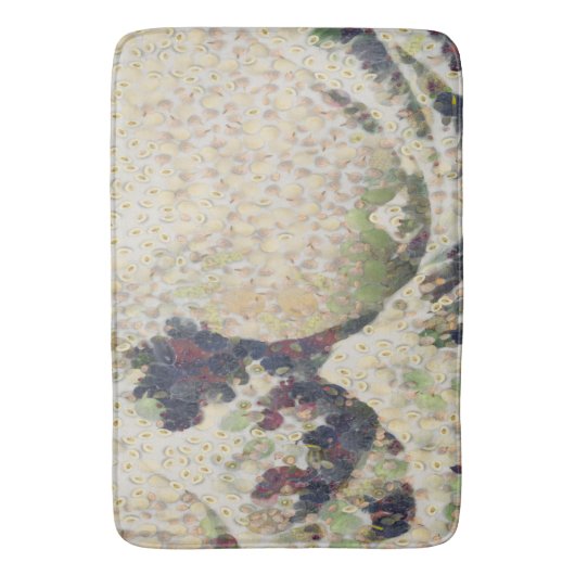 De grote golf van Honeydew Melon Fine Art Spoof Badmat (Voorkant Verticaal)