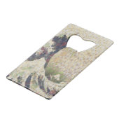 De grote golf van Honeydew Melon Fine Art Spoof Creditkaart Flessenopener (Achterkant Gekanteld)