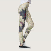 De grote golf van Honeydew Melon Fine Art Spoof Leggings (Rechts)
