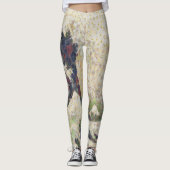 De grote golf van Honeydew Melon Fine Art Spoof Leggings (Voorkant)