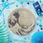 De grote golf van Honeydew Melon Fine Art Spoof Papieren Bordje (Feest)