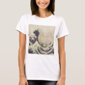 De grote golf van Honeydew Melon Fine Art Spoof T-shirt (Voorkant)