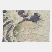 De grote golf van Honeydew Melon Fine Art Spoof Theedoek (Horizontaal)