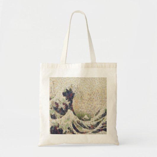 De grote golf van Honeydew Melon Fine Art Spoof Tote Bag (Voorkant)