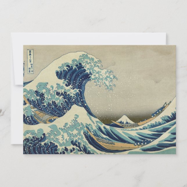 De Grote Golf van Kanagawa (Voorkant)