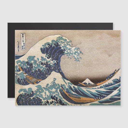 De Grote Golf van Kanagawa (Voorkant / Achterkant)