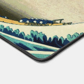 De Grote Golf van Kanagawa (神 川 沖 裏 奈) keramische  Bureaumat (Hoek)