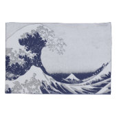 De Grote Golf van Kanagawa (神 川 沖 裏 奈) Kussensloop (Achterkant)