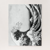 De Grote Golf van Kanagawa (神 川 沖 裏 奈) Legpuzzel (Verticaal)