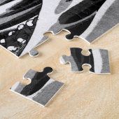 De Grote Golf van Kanagawa (神 川 沖 裏 奈) Legpuzzel (Zijkant)