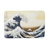 De Grote Golf van Kanagawa Badmat (Voorkant)