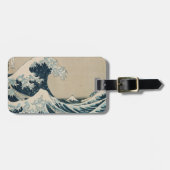 De Grote Golf van Kanagawa Bagagelabel (Voorkant horizontaal)