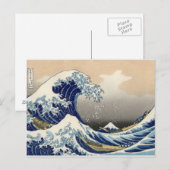 De Grote Golf van Kanagawa Briefkaart (Voorkant / Achterkant)