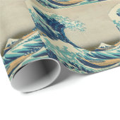 De Grote Golf van Kanagawa Cadeaupapier (Rol Hoek)