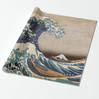De Grote Golf van Kanagawa Cadeaupapier