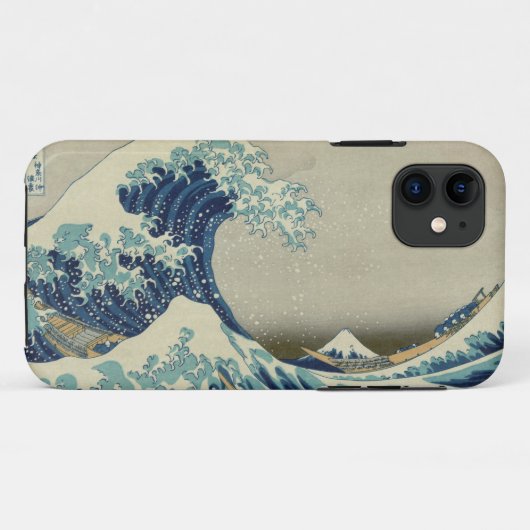 De Grote Golf van Kanagawa Case-Mate iPhone Case (Achterkant (horizontaal))