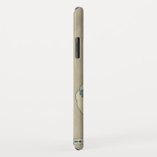 De Grote Golf van Kanagawa Case-Mate iPhone Case (Achterkant/rechts)