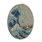 De Grote Golf van Kanagawa Dartbord (Voorkant Links)