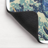 De grote golf van Kanagawa - de Sterrennacht Muismat (Hoek)