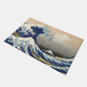 De grote golf van Kanagawa Deurmat (Schuin)