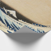 De Grote Golf van Kanagawa door Hokusai Cadeaupapier (Hoek)