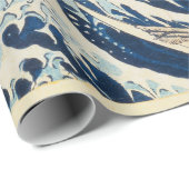 De Grote Golf van Kanagawa door Hokusai Cadeaupapier (Rol Hoek)