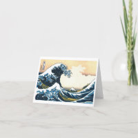 De Grote Golf van Kanagawa, door Hokusai, Fine Art