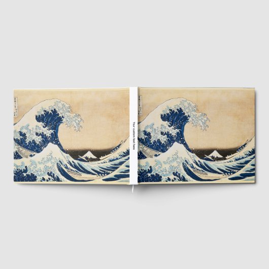 De Grote Golf van Kanagawa door Hokusai Gastenboek (Volledig)