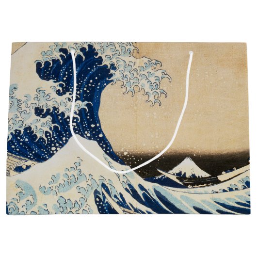 De Grote Golf van Kanagawa door Hokusai Groot Cadeauzakje (Voorkant)