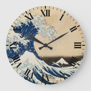 De Grote Golf van Kanagawa door Hokusai Grote Klok