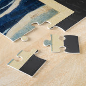 De Grote Golf van Kanagawa door Hokusai Legpuzzel (Zijkant)