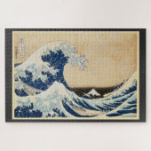 De Grote Golf van Kanagawa door Hokusai Legpuzzel (Horizontaal)
