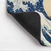 De Grote Golf van Kanagawa door Hokusai Muismat (Hoek)