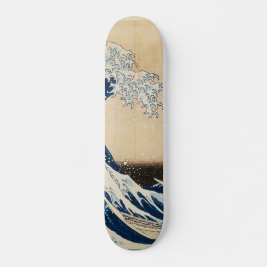 De Grote Golf van Kanagawa door Hokusai Persoonlijk Skateboard (Voorkant)