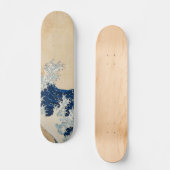 De Grote Golf van Kanagawa door Hokusai Persoonlijk Skateboard (Voorkant)