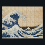 De Grote Golf van Kanagawa door Hokusai Puzzel<br><div class="desc">Dit ontwerp toont "De Grote Golf van Kanagawa" van de Japanse kunstenaar Hokusai.</div>