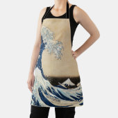 De Grote Golf van Kanagawa door Hokusai Schort (Insitu)