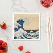 De Grote Golf van Kanagawa door Hokusai Servet (Insitu)