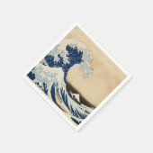 De Grote Golf van Kanagawa door Hokusai Servet (Hoek)