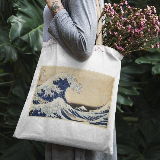 De Grote Golf van Kanagawa door Hokusai Tote Bag