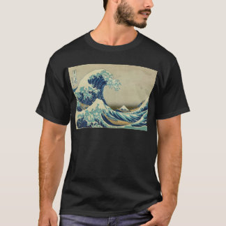 De Grote Golf van Kanagawa door Katsushika Hokusai T-shirt