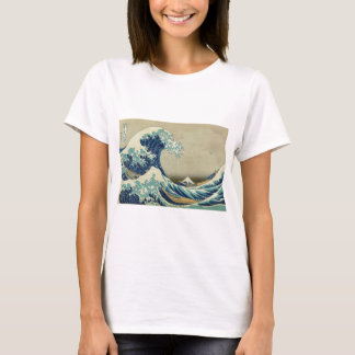 De Grote Golf van Kanagawa door Katsushika Hokusai T-shirt