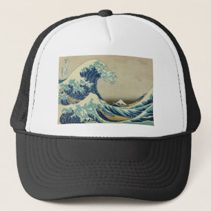 De Grote Golf van Kanagawa door Katsushika Hokusai Trucker Pet