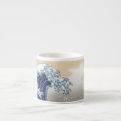 De grote golf van Kanagawa Espresso Kop (Voorkant)