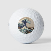 De Grote Golf van Kanagawa Golfballen (Voorkant)